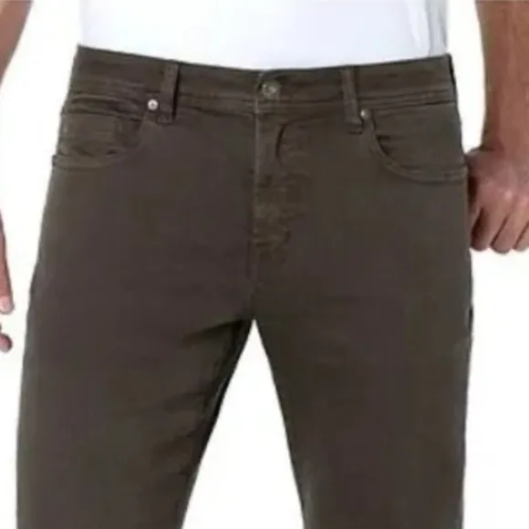 New Liverpool LA Kingston Modern Slim Straight Denim Jeans Bark Men Sz 35 x30
          
      NWT