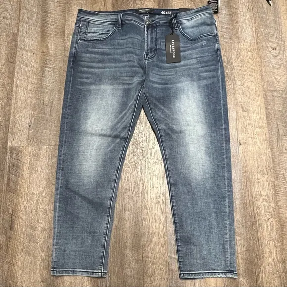 Liverpool Jeans Mens 40x28 blue Williams Skinny Jeans Coolmax NWT
          
      NWT