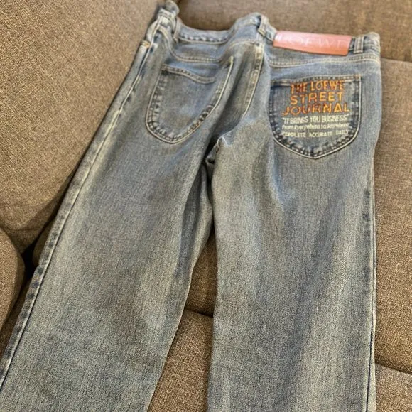 Loewe "The Street Journal" Jeans