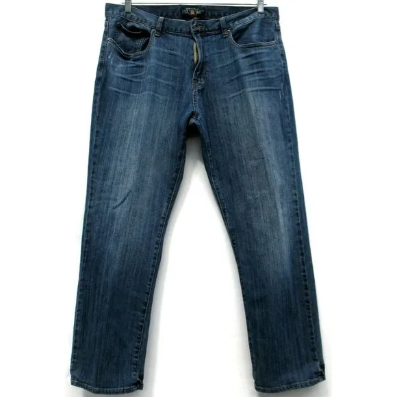 Lucky Brand 221 Original Straight Medium Sz 38