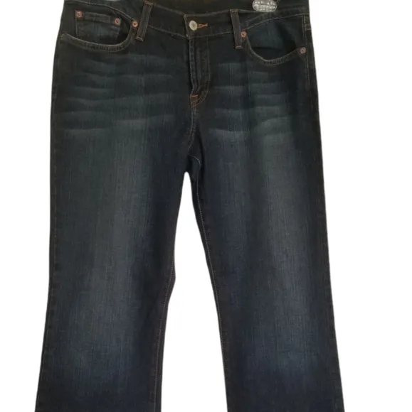 Lucky Brand Dungarees blue 5 pocket Jeans by Gene Montesano Bootcut SZ 31