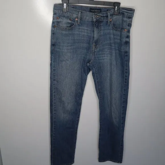 Lucky Brand Men's Blue 410 Athletic Slim Jeans