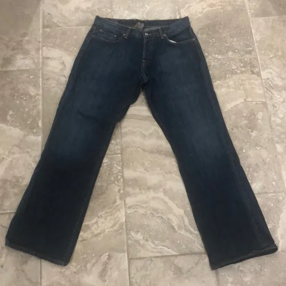 Lucky Brand By Gene Montesano Slim Boot Size 34 x 32
