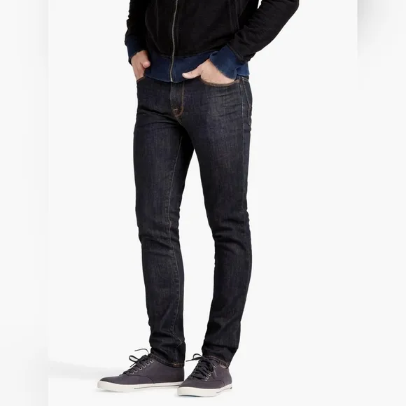 Lucky Brand Rebel Super Skinny Stretch Dark Wash Jeans - Men's Size 34x30