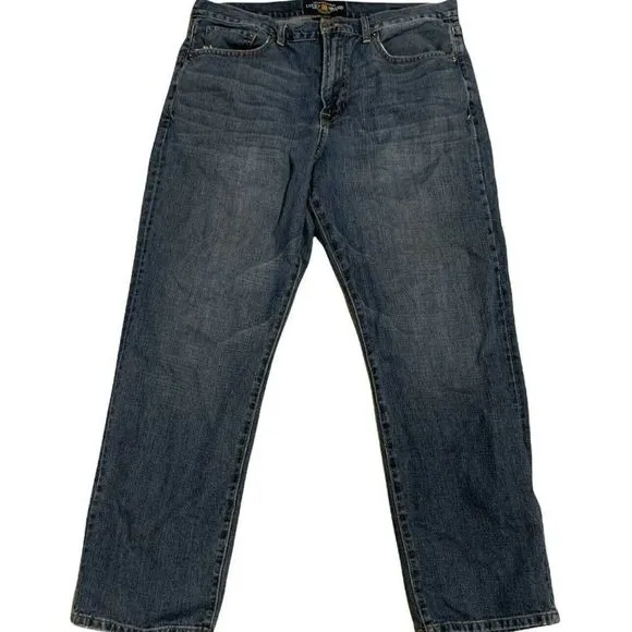 Lucky Brand 329 Classic Mens Jeans Size 36x30 Straight Medium Wash Pants
