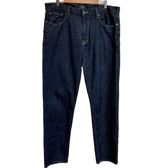 Lucky Brand 221 Original Straight Men’s Dark Blue Denim Jeans Size W38 L32