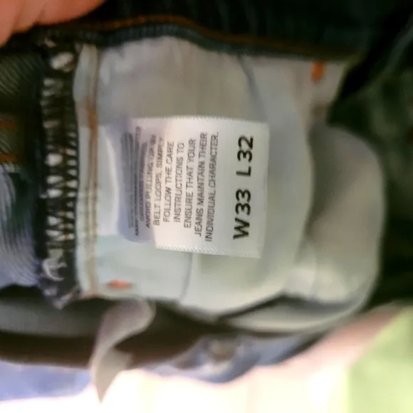 33x32 mens lucky brand jeans