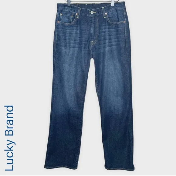 Lucky Brand Dungarees style 7M10771 dark wash ABT classic for jeans 32R