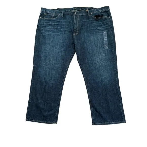 Lucky Brand Jeans Mens 181 Relaxed Fit Big & Tall 54 x 30 Dark Blue New NWT $115
          
      NWT