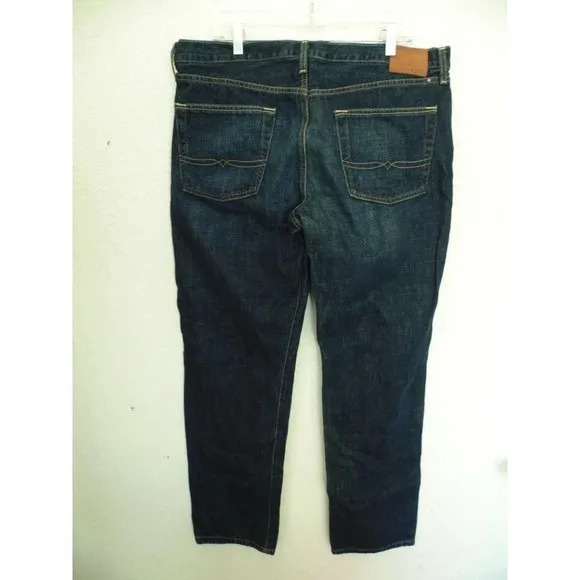 𝅺LUCKY Brand 221 Original Straight Jeans 38×32 Dark