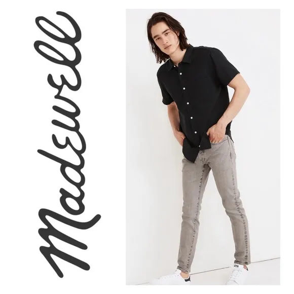 MADEWELL Garment-Dyed Skinny Jeans 33/32
          
      NWT