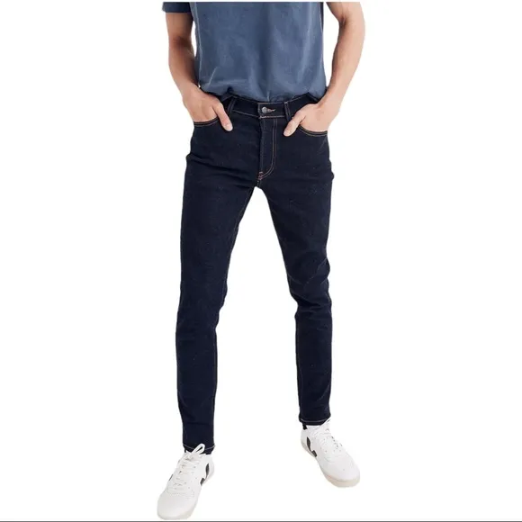 Madewell Skinny Jeans Blue Wash Jeans Men’s 32