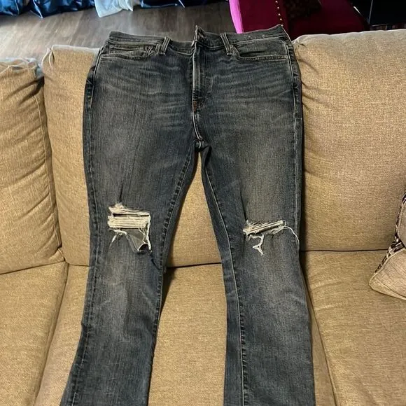 Men’s Madewell Distressed Skinny Jeans