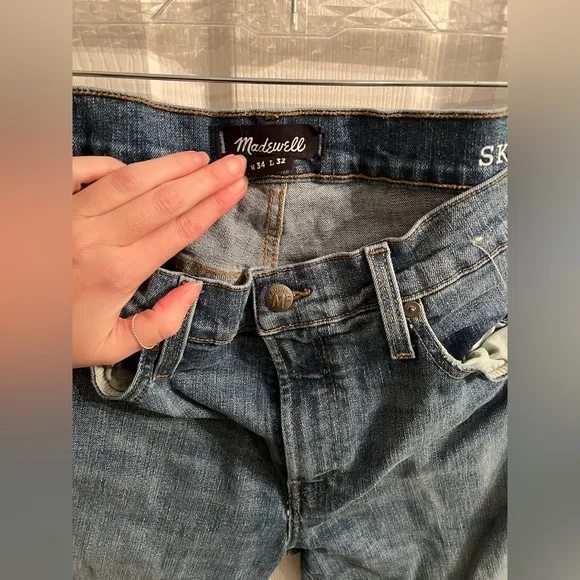 Madewell skinny 34|32