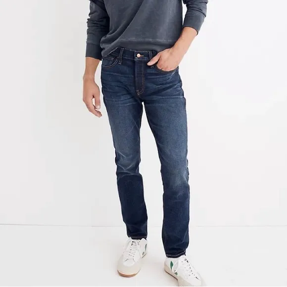 NWT Madewell Slim Authentic Flex Jeans Baxley Wash, 31x30
          
      NWT