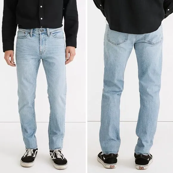 NEW Madewell men's Slim Jeans in Becklow Wash, 40*32
          
      NWT