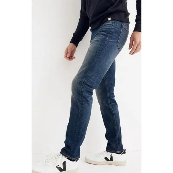 NWOT 40×34 Madewell Slim Authentic Flex Jeans