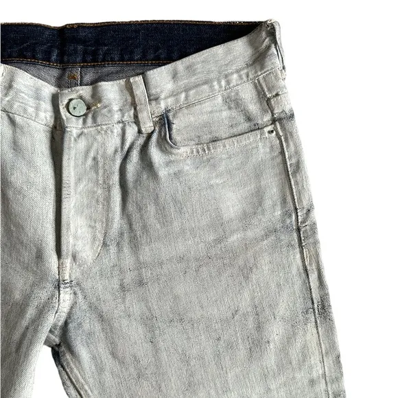 RARE Maison Margiela for H&M white paint jeans