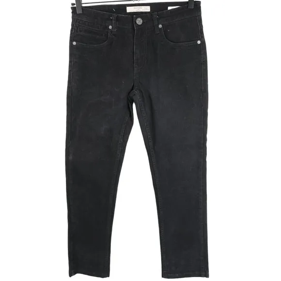 Mango Man Jude Skinny men’s black Jean casual pants size 30