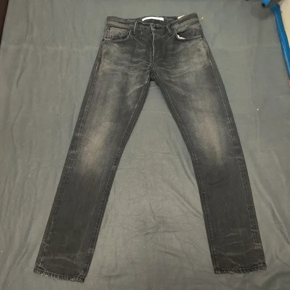 MasterCraft union m65dl01 black jeans sz 31 selvedge