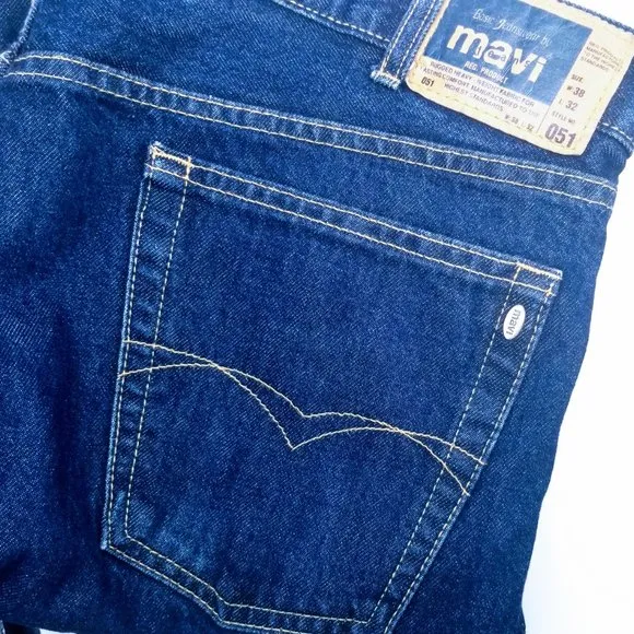 Mavi Zappa Bootcut Button Fly Jeans - 38/32