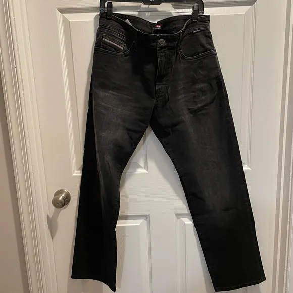 EUC Mavi Premium Hunter Black Jeans 36x32