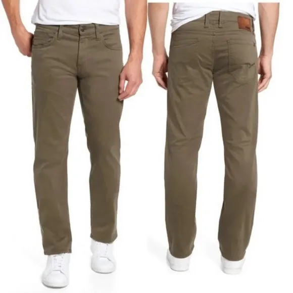 NEW ~ Mavi Jeans Zach Olive Straight Leg Twill Pants Size 48/30
          
      NWT