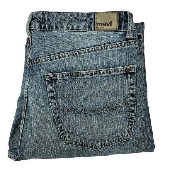 Mavi Men's 805 Cole classic reverse silhouette jeans size 31/34