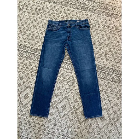 Mavi Men's Zach Straight Leg Dark Denim, Size 35x34