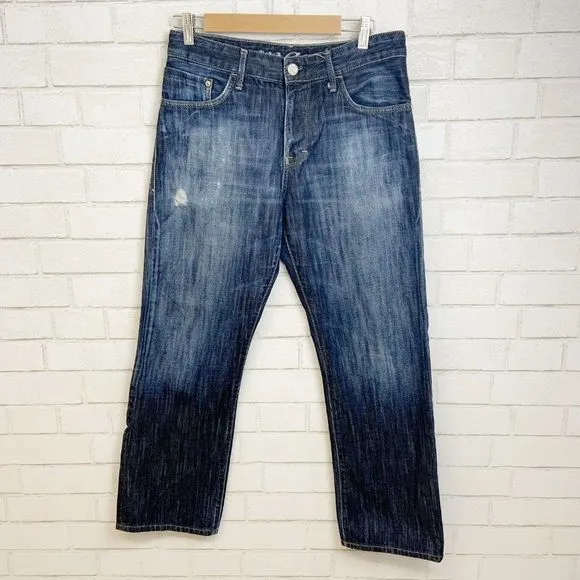 Mavi "Matt" Mid-Rise, Straight Leg Jean 31/34