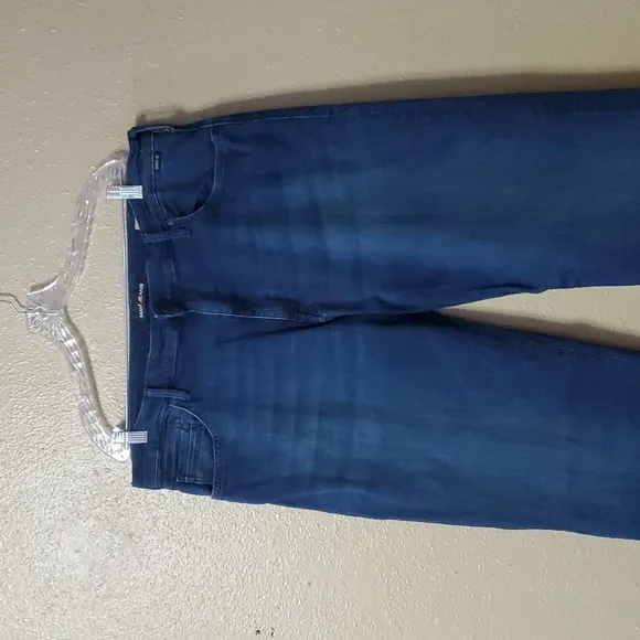 Mavi Jeans Max Denim Wide Leg Jeans 38x32 Stretch Navy Blue