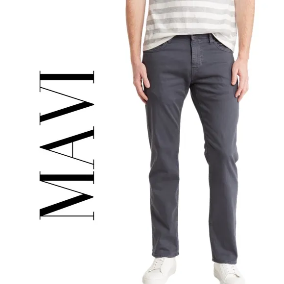 MAVI ZACH STRAIGHT LEG JEANS IN INDIA INK COLORWAY 46 X 30
          
      NWT