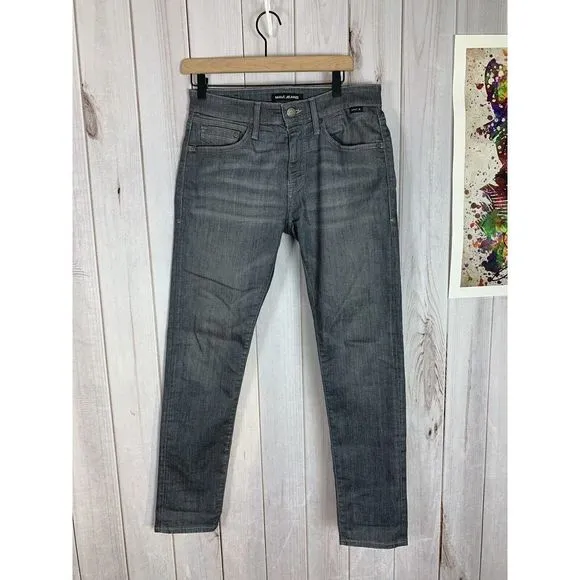 Mavi James Skinny Men’s Jeans Gray Zip Fly Size 30x30