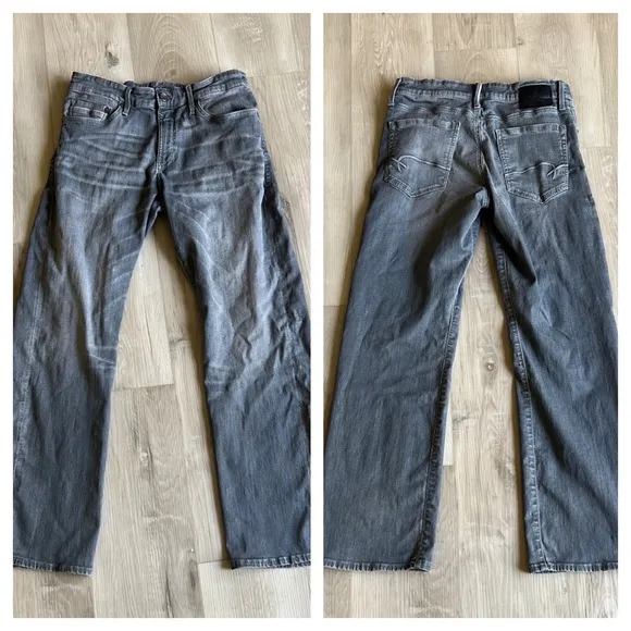 Mavi ‘White Edge’ Matt Relaxed Straight Leg Jeans Pants Size 31 31x30