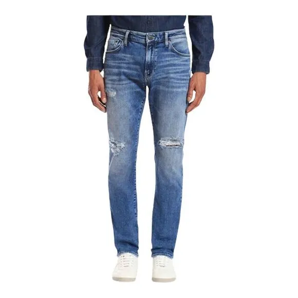 Mavi Marcus Mens Slim Straight Leg Mid Ripped Authentic Vintage Jeans US 42 X 36
          
      NWT