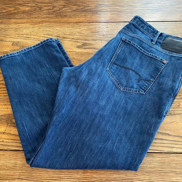 Mavi Matt Jeans Blue Relaxed Straight Leg Men’s 42x32 EUC