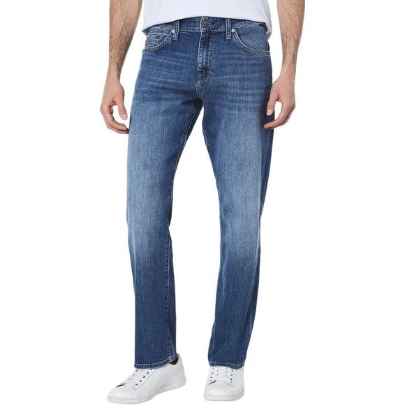 NWT Mavi Men's Matt Relaxed Straight Leg Jean Brushed Williamsburg 42x30
          
      NWT