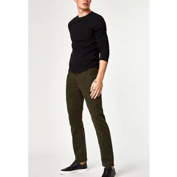 Mavi Men's Jeans Zach Straight Leg Dark Green Twill Size W46 x L32 Big Tall NWT
          
      Boutique