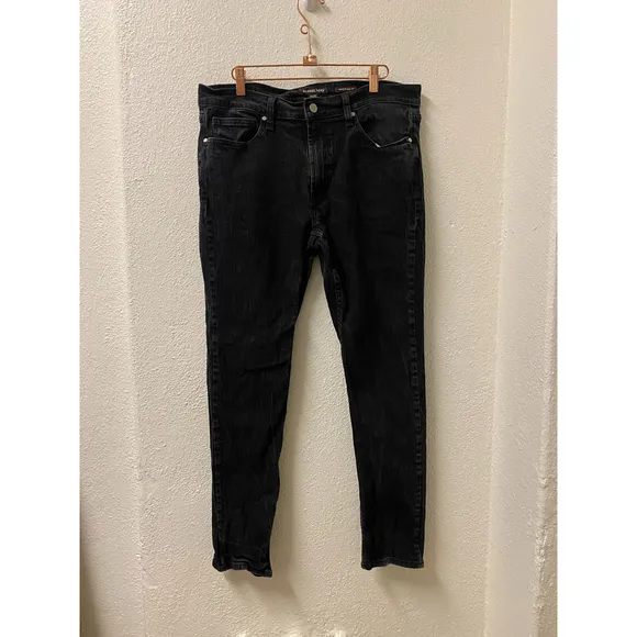 michael kors dark wash parker slim fit jeans 34x30