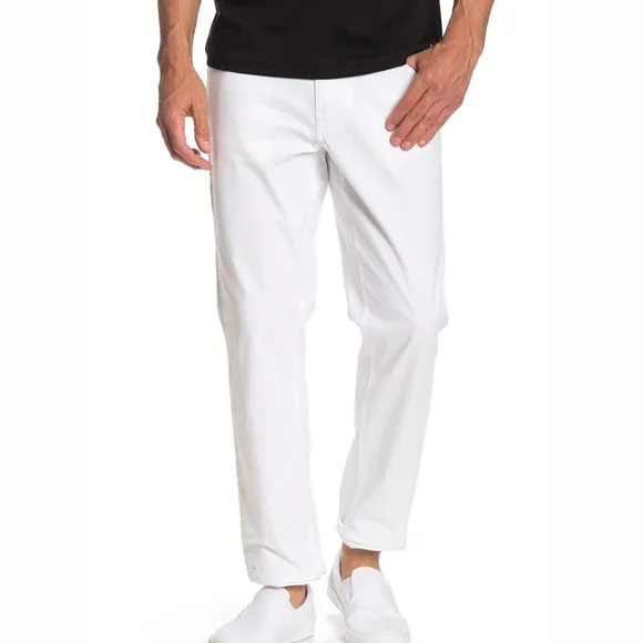 Michael Kors Grant Classic White Stretch Jeans, Size 34
          
      NWT