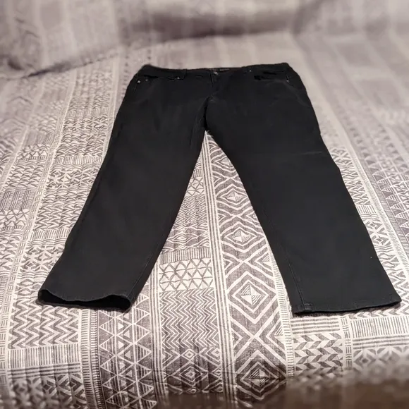 Michael Kors Black Straight Leg Jeans 36/32
