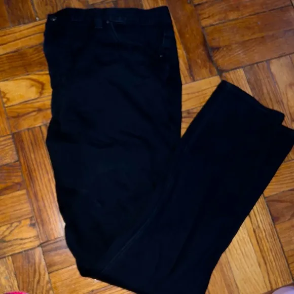 Michael Kors Parker slim fit black jeans size: 40 x 34