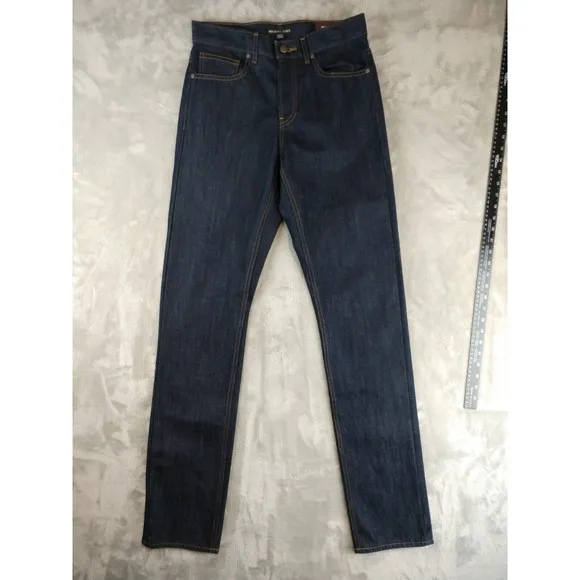 Michael Kors Jeans Men's 28 X 34 Slim Fit Dark Demin Pockets Cotton NWT
          
      NWT