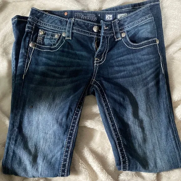 MissMe Bottcut Jeans