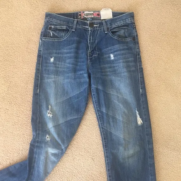 MEN’S Monarchy Premium Distresses Denim Jeans.