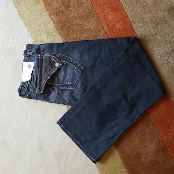 Original OG Monarchy Collection Men Blue Straight Leg Jeans size 38