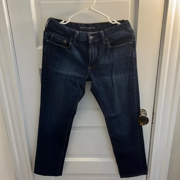 Mott & Bow men’s 30/30 slim blue jeans