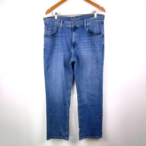 Mott & Bow Straight Leg Medium Wash Jeans Men's Jeans Size 36 W 32 L