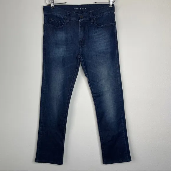 Mott & Bow Slim Fit Dark Wash Men’s Jeans 30X32