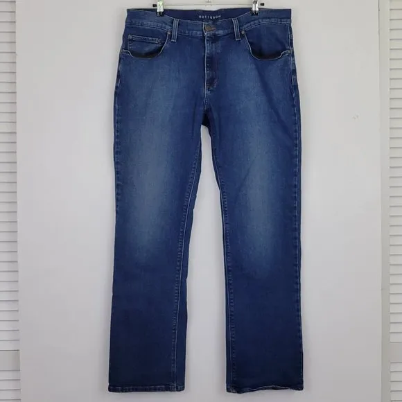 Men's Mott & Bow Oliver Straight Leg Jean, Medium Wash - Size 36 x 32
